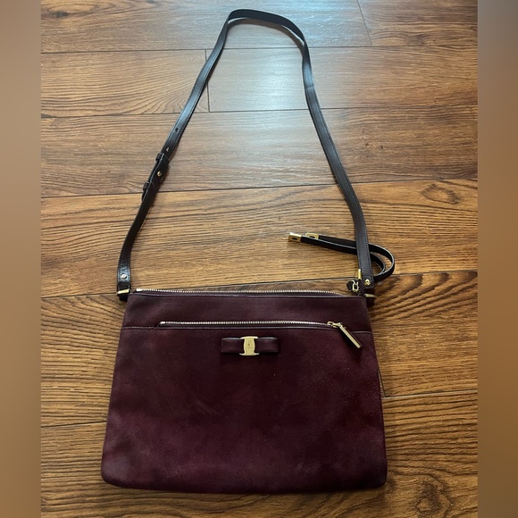 Salvatore Ferragamo Handbags - Salvatore Ferragamo suede purse